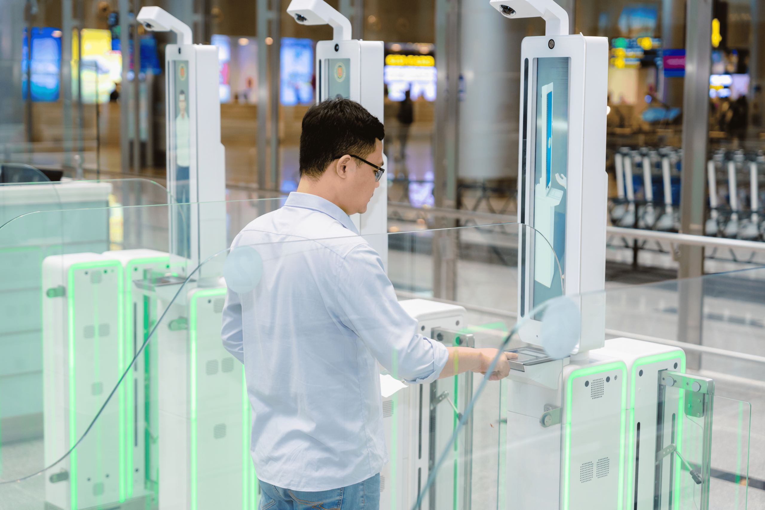 The e-gate system is implemented