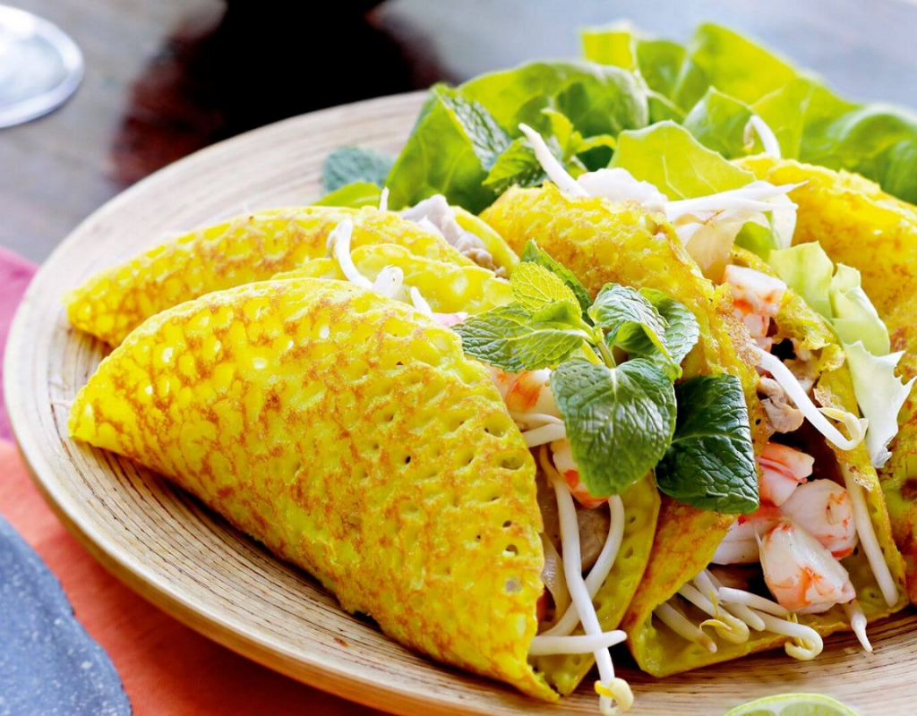 Hoi An's Banh Xeo is smaller, crispier, and more delicate