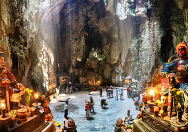 Marble Mountains, Am Phu Cave, and Monkey Mountain are among Da Nang’s top natural and cultural landmarks. The Marble Mountains, also known as Ngu Hanh Son, feature stunning limestone and marble hills, with hidden caves, pagodas, and ancient Buddhist sanctuaries. 