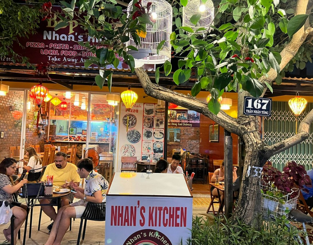 Nhan's Kitchen is a favorite among international visitors for its fresh Vietnamese cuisine and welcoming service.