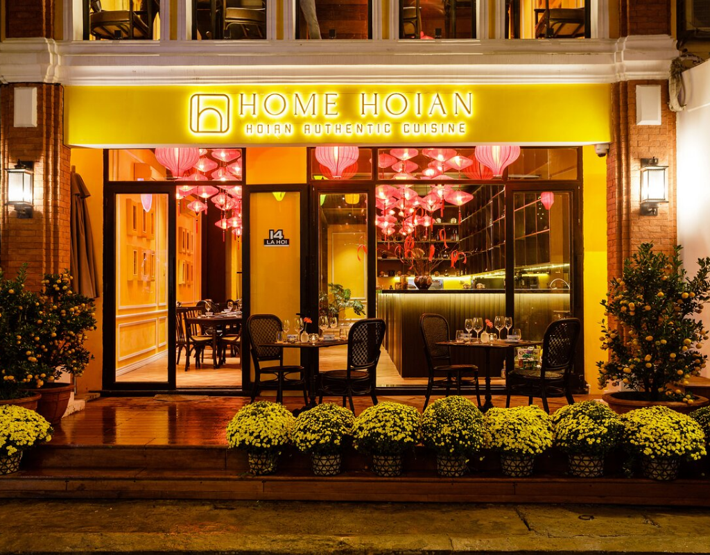 HOME Hoi An – One of the city's most popular restaurants, known for its elegant atmosphere and exceptional service.